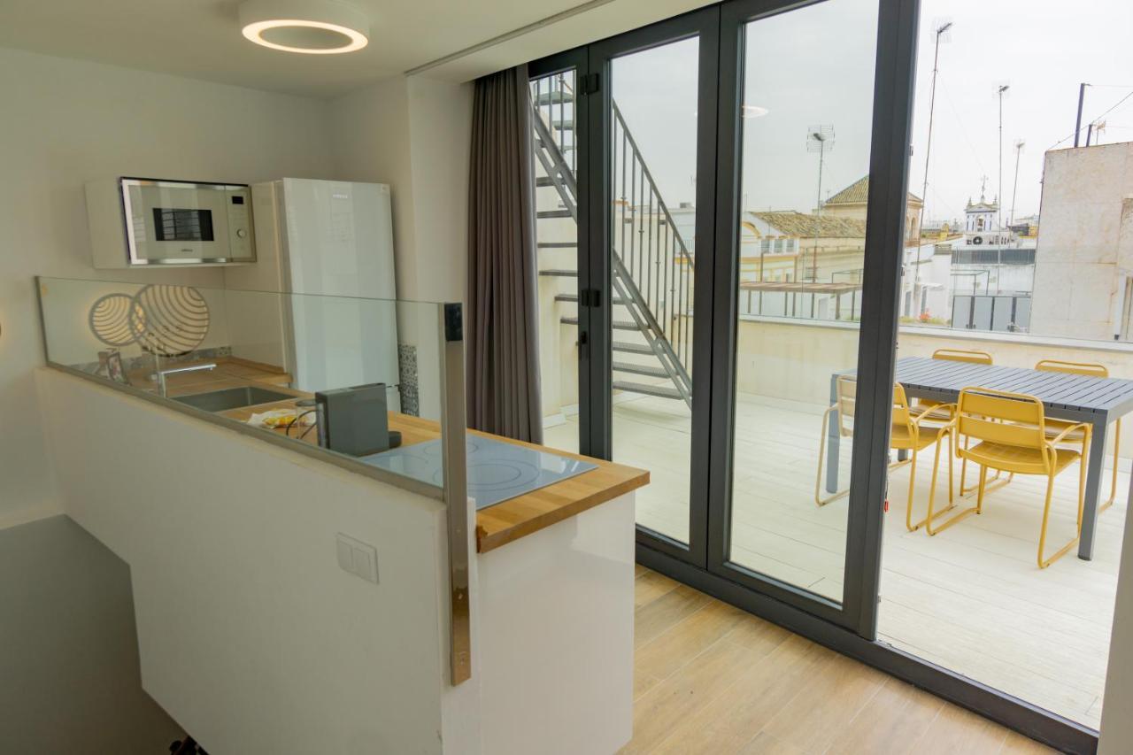 Private Pool With Panoramic Views Apartment Seville Ngoại thất bức ảnh