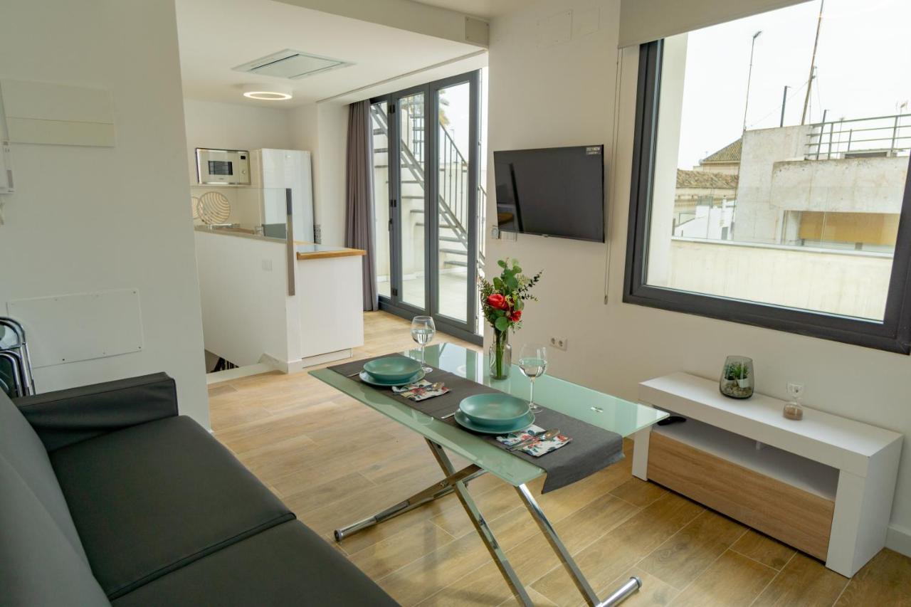 Private Pool With Panoramic Views Apartment Seville Ngoại thất bức ảnh