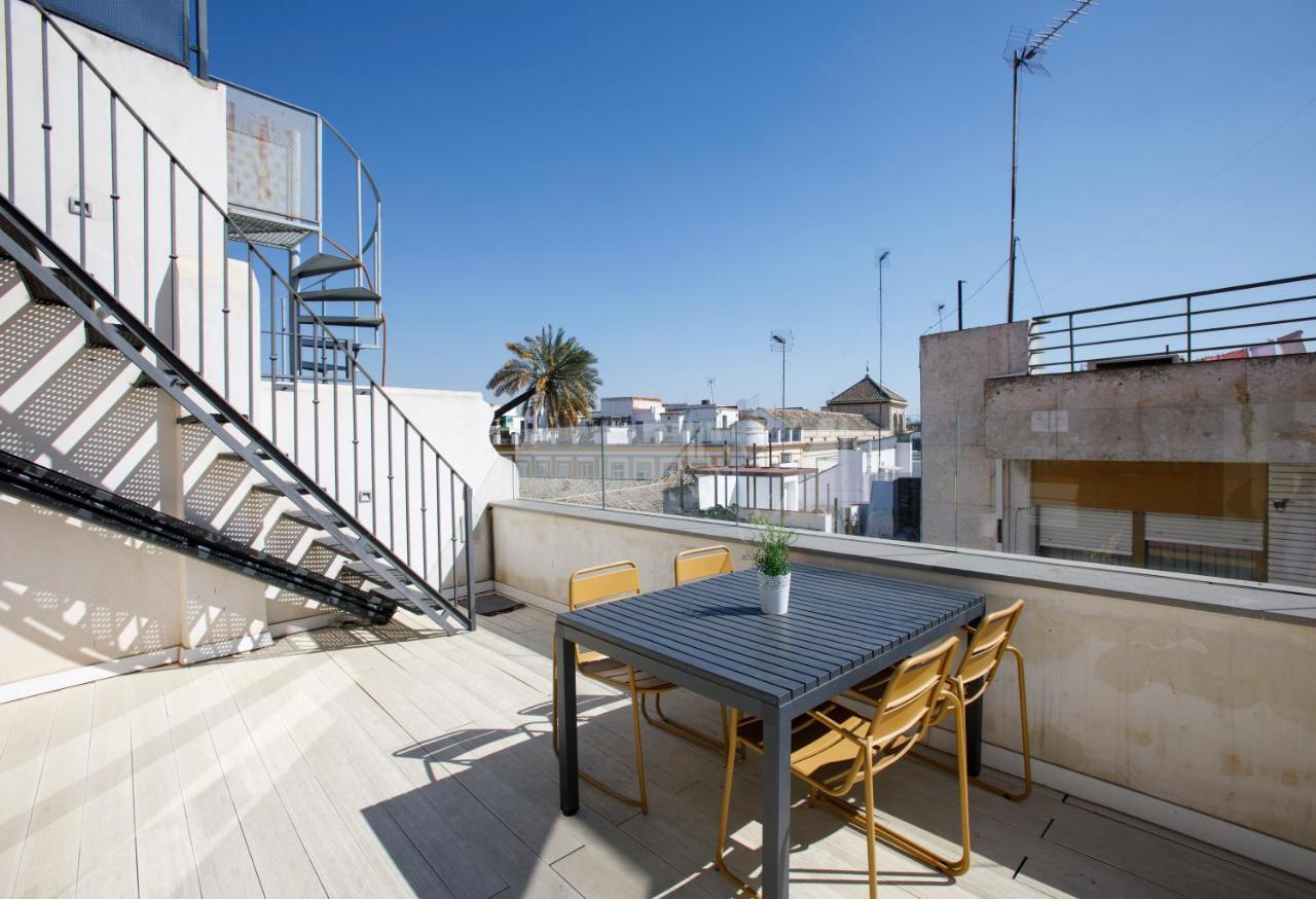 Private Pool With Panoramic Views Apartment Seville Ngoại thất bức ảnh